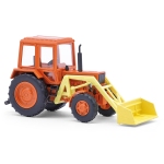 Busch 51317 - H0 - Belarus MTS-82 Frontlader mit Schaufel